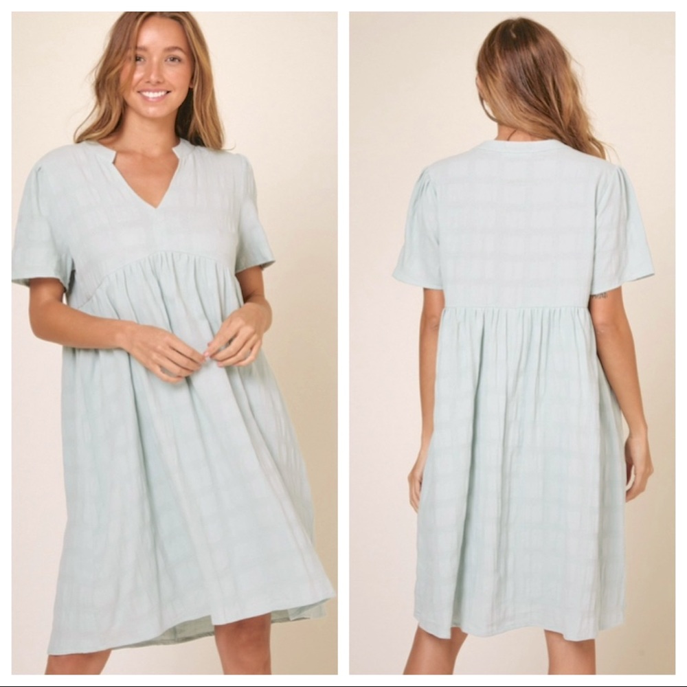 100% Cotton Boho Chic Midi Dress - Picture 2 of 6